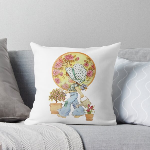Item preview, Sarah Kay - Girl, roses and watering can designed and sold by jwebmarket.