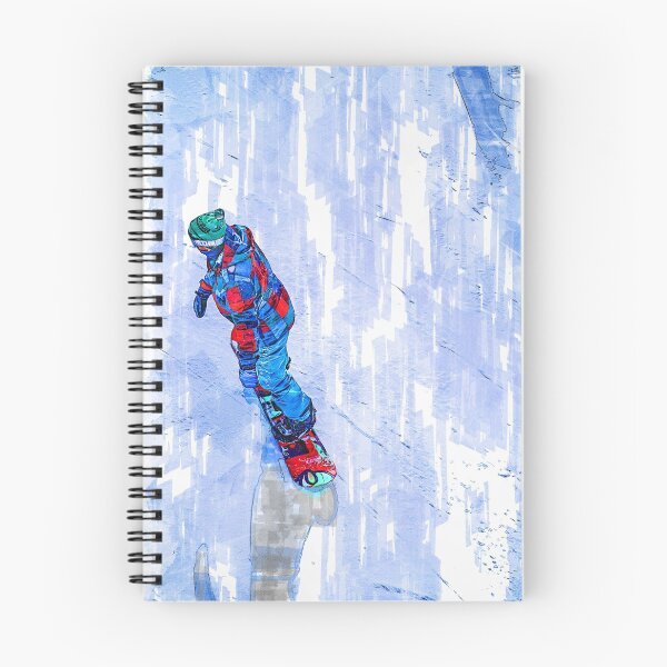 Artikelvorschau, Snowboarder Freestyles entworfen und verkauft von ColortrixArt.