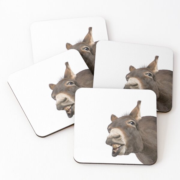 Item preview, Super cute smiling Donkey designed and sold by DSBE Designs.