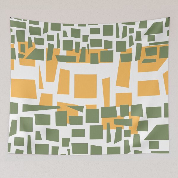 Item preview, Pattern Shape illustration in yellow and light green designed and sold by chrstdnl.