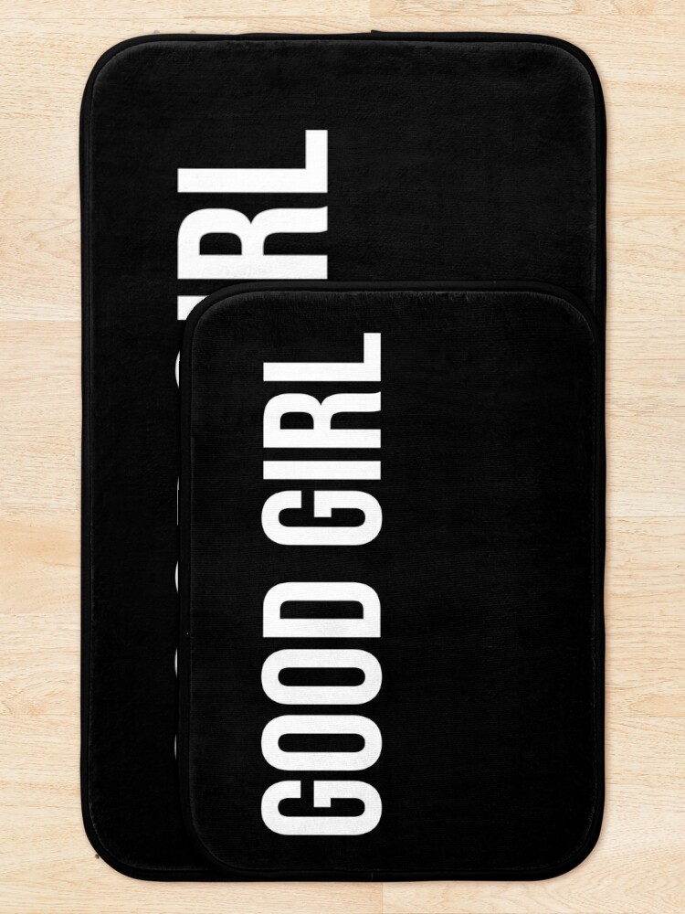 Good Girl Submissive Bdsm Ddlg Little Space Bath Mat By Flowerblossoms Redbubble 