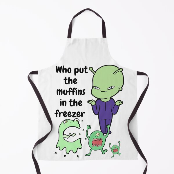 Item preview, Who put the muffins in the freezer designed and sold by justjanetvos.