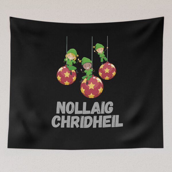 Item preview, Merry christmas in Gaelic Nollaig Chridheil designed and sold by mikoala50.
