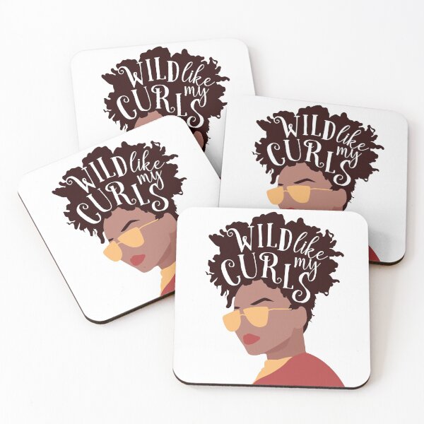 Item preview, Wild Like My Curls designed and sold by empowered-gal.