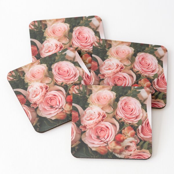 Item preview, Roses bouquet in different pink tones designed and sold by ArnitaArnita.