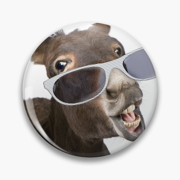 Item preview, Funny donkey wearing glssses designed and sold by DSBE Designs.