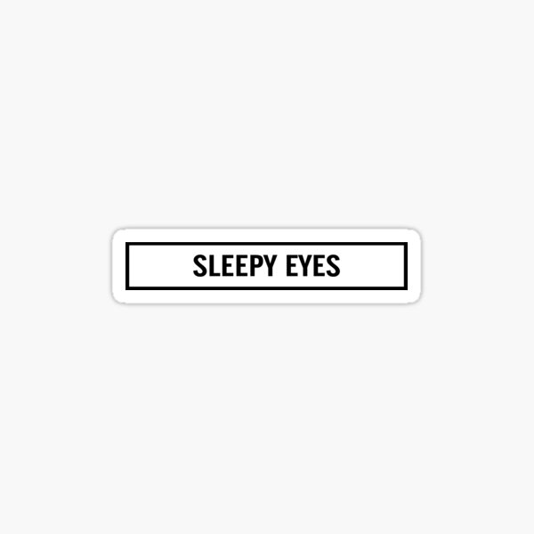 brand new eyes Sticker for Sale by altstopco