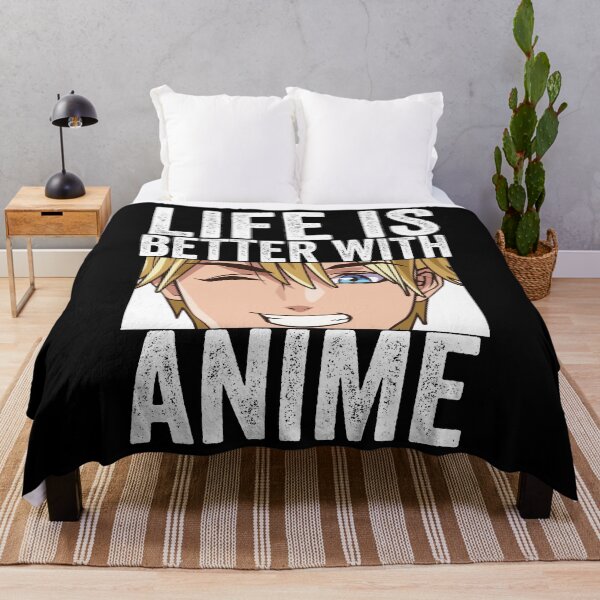 Item preview, Funny Anime Merch - Life Is Better With Anime designed and sold by Murraysworkout.