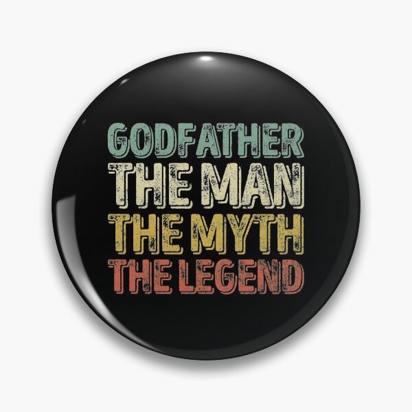 Item preview, Godfather The Man The Myth The Legend Shirt Christmas Gift designed and sold by KuznecovaDesign.