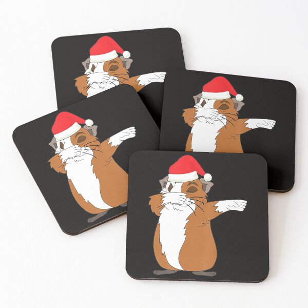 Item preview, Dabbing Guinea Pig With Santa Claus Hat Funny Christmas Dab designed and sold by KendraHenke.