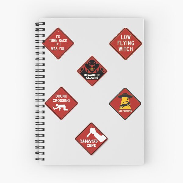 Item preview, Wacky road signs designed and sold by SidTastic .