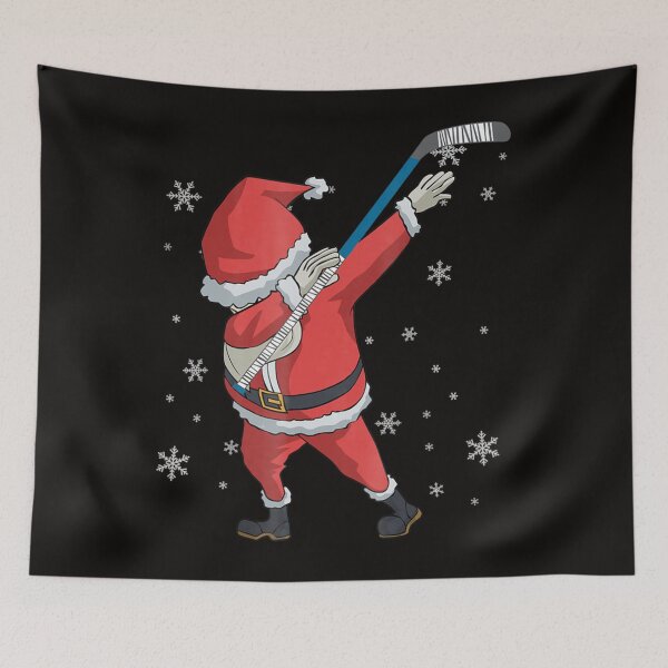 Item preview, Dabbing Hockey Santa Claus Christmas Gift designed and sold by KendraHenke.