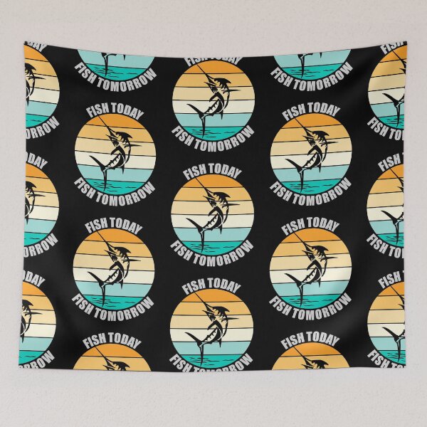 Item preview, Fish Today Fish Tomorrow designed and sold by MoonsmileProd.