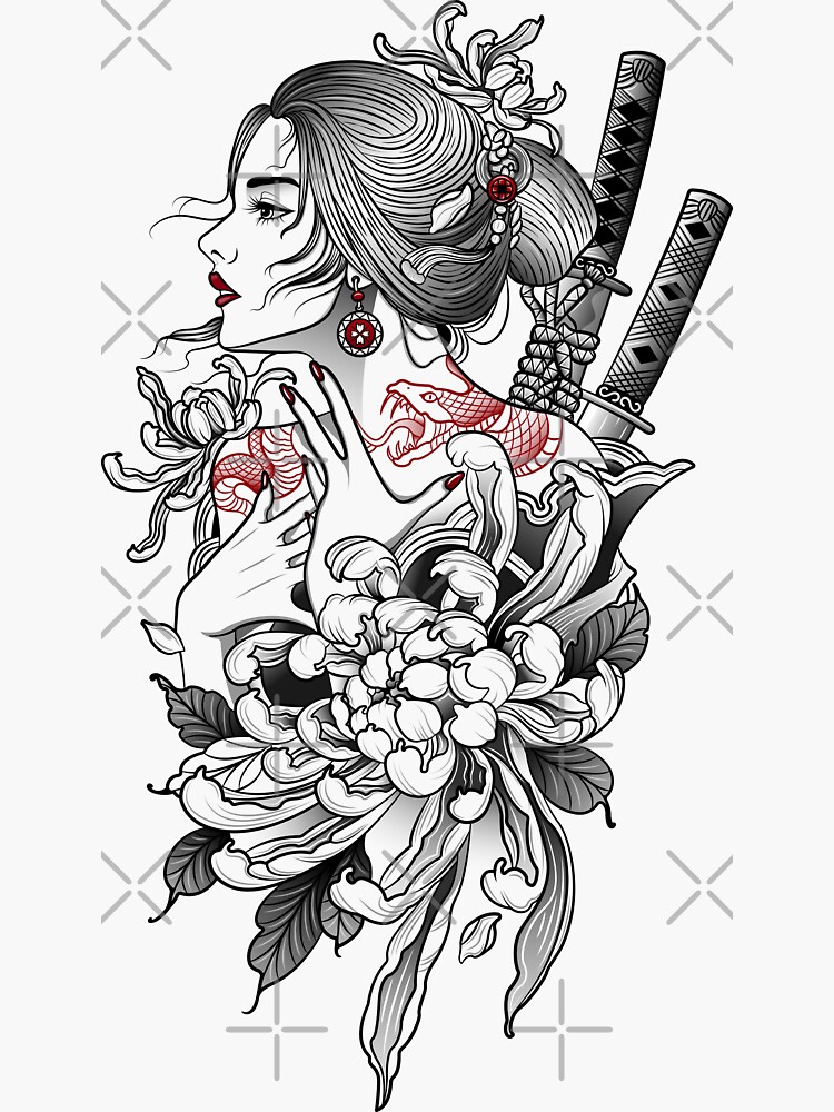 Snake & Women Tattoo | InkStyleMag