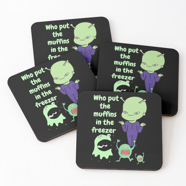 Item preview, Who put the muffins in the freezer designed and sold by justjanetvos.
