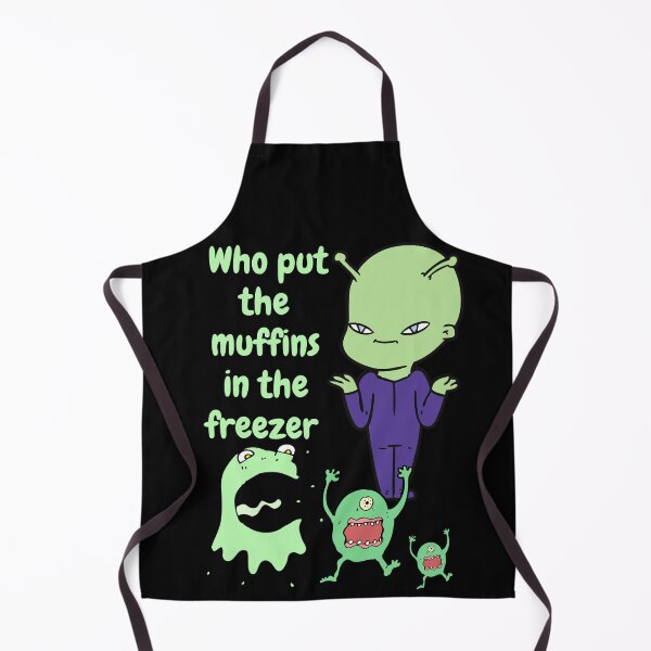 Item preview, Who put the muffins in the freezer designed and sold by justjanetvos.