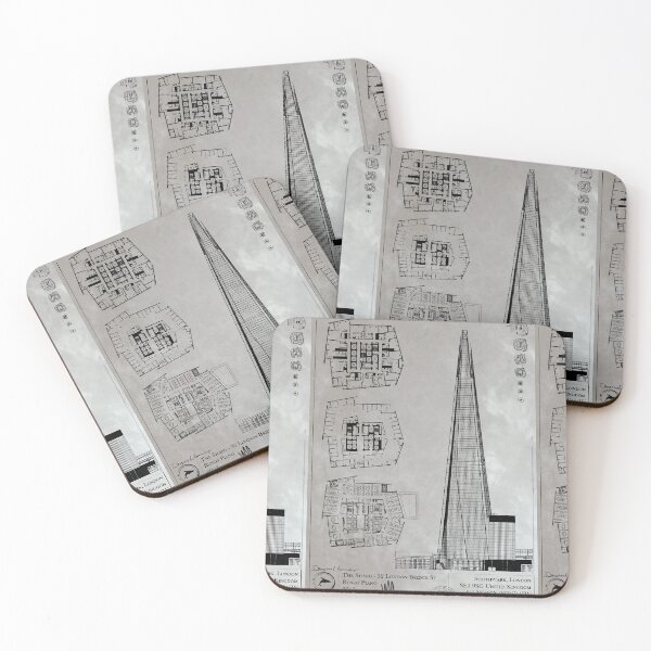 Item preview, The Shard Architecture Plans [A] designed and sold by T44BluePrints.