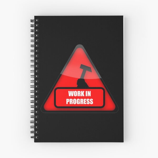 Item preview, work in progress sign designed and sold by dsgn-by-frost.