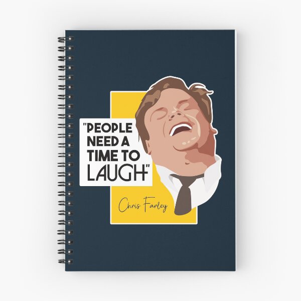 Item preview, Chris Farley Reminds Us To Take Time To Laugh designed and sold by LazyBuffalo.