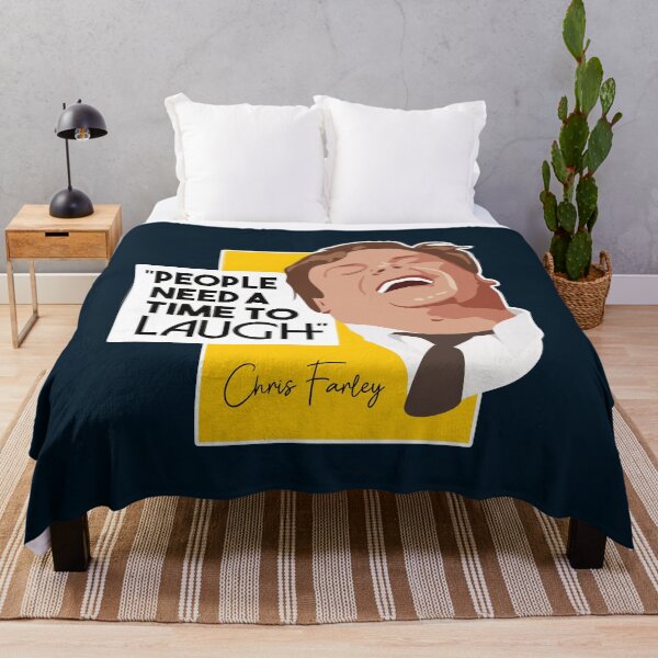 Item preview, Chris Farley Reminds Us To Take Time To Laugh designed and sold by LazyBuffalo.