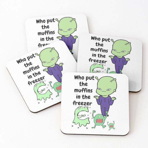 Item preview, Who put the muffins in the freezer designed and sold by justjanetvos.