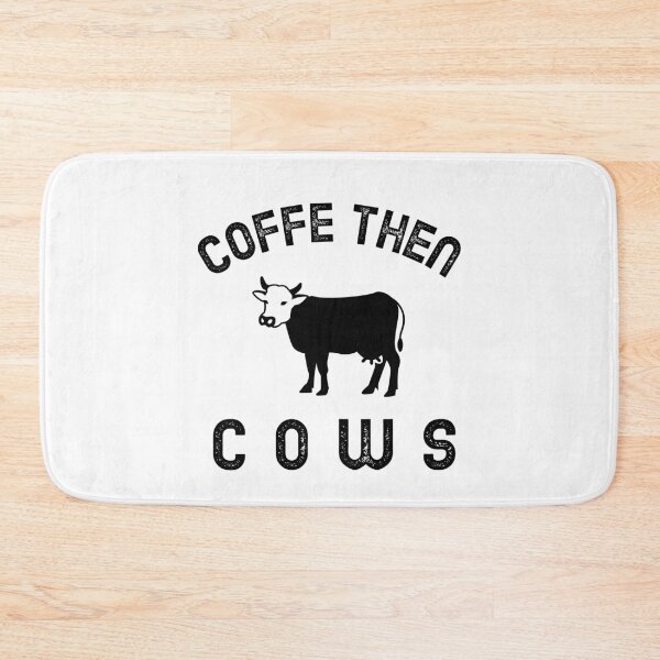 Item preview, coffee then cows designed and sold by AllyShop.