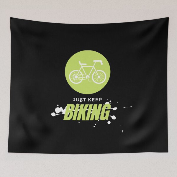Item preview, Just keep biking designed and sold by AmberSiraj.