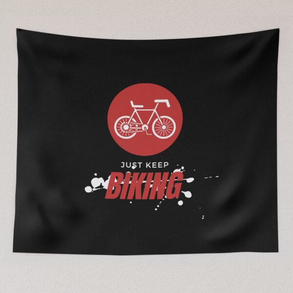 Item preview, Just keep biking designed and sold by AmberSiraj.