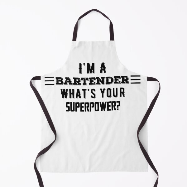 Item preview, I'm A Bartender What's Your Superpower? Funny Quote designed and sold by AritraSur.