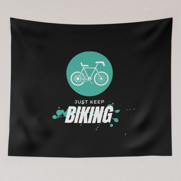 Item preview, Just keep biking designed and sold by AmberSiraj.