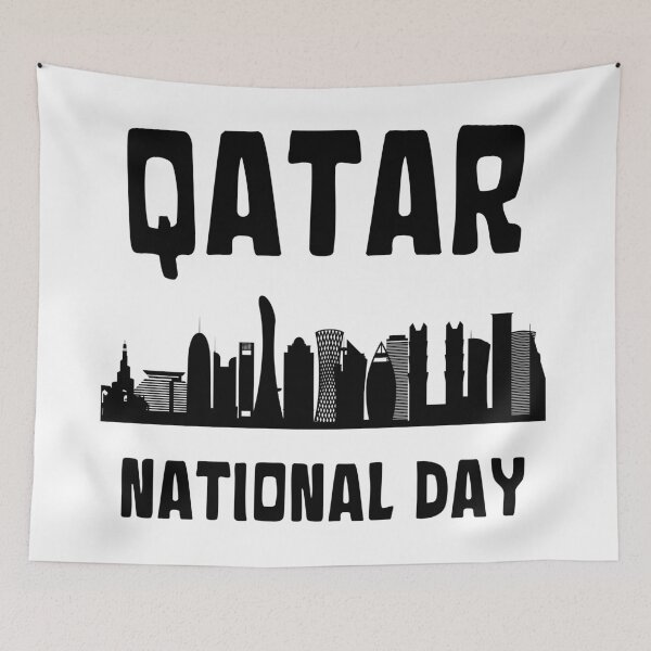 Item preview, QATAR NATIONAL DAY designed and sold by OneTimeEngineer.