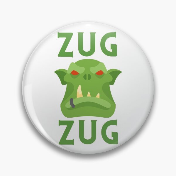 Item preview, Zug Zug - Orc, WoW, Horde Design designed and sold by LittleBitDarker.