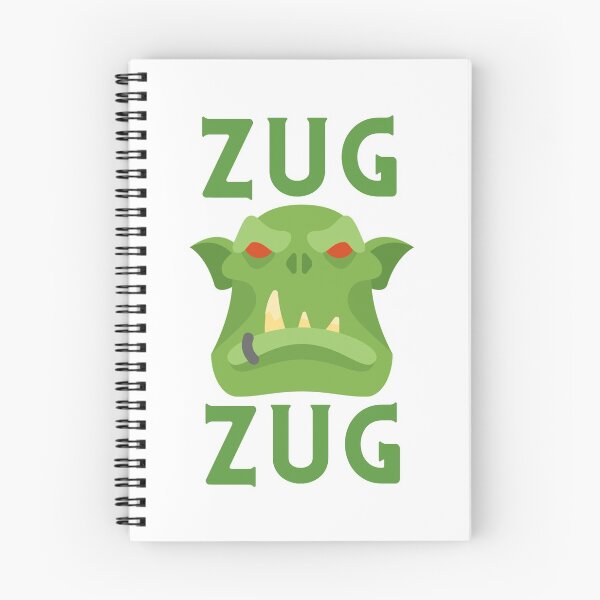 Item preview, Zug Zug - Orc, WoW, Horde Design designed and sold by LittleBitDarker.