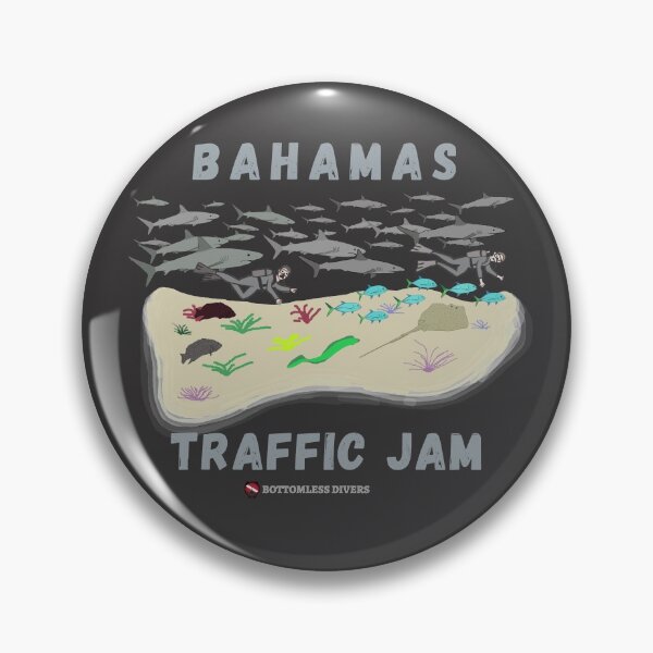 Item preview, Bahamas Traffic Jam with Grey Font designed and sold by BottomlessDiver.