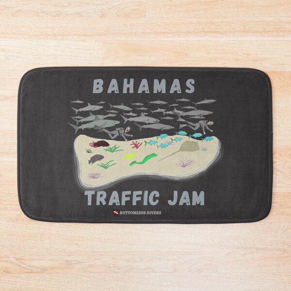 Item preview, Bahamas Traffic Jam with Grey Font designed and sold by BottomlessDiver.
