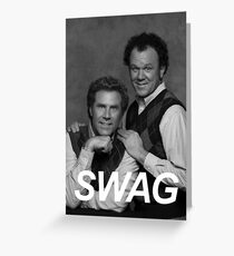 Schritt Brüder Swag Grußkarte