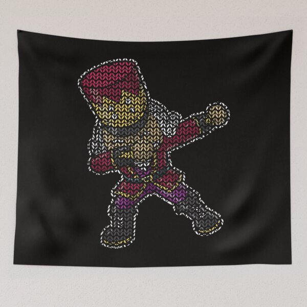 Item preview, Dabbing Nutcracker Dab Christmas Knit Pattern designed and sold by KendraHenke.