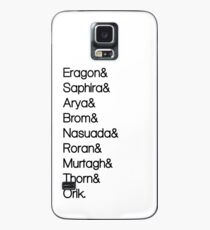 Zeichenliste Eragon Hülle & Klebefolie für Samsung Galaxy