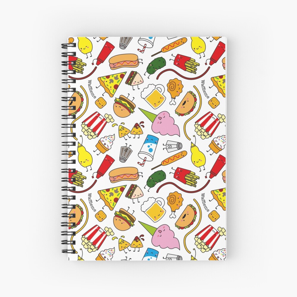 Item preview, Spiral Notebook designed and sold by waffleme.