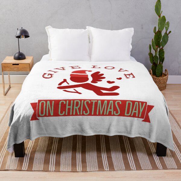 Item preview, Give Love on Christmas Day, Santa Cupid, Christmas Angel designed and sold by efenem.