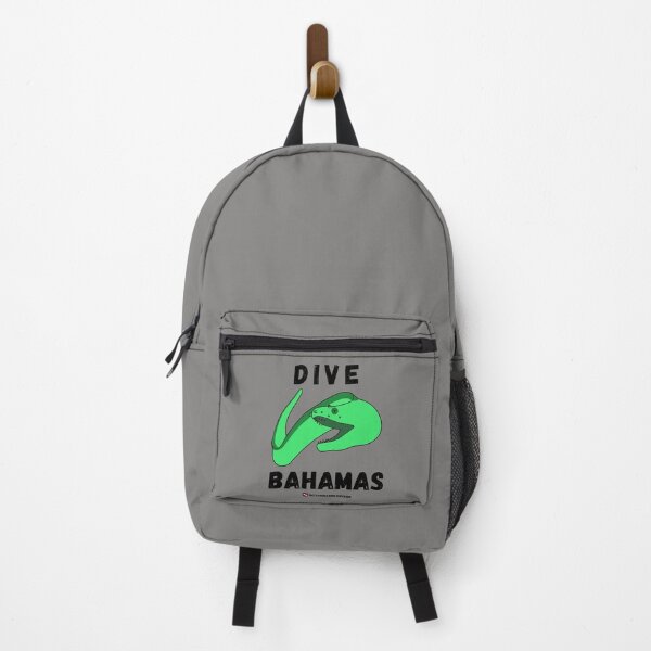 Item preview, Dive Bahamas Green Moray Eel with Black Font designed and sold by BottomlessDiver.
