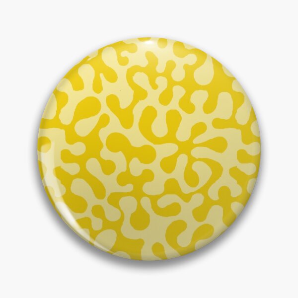 Item preview, Spring fresh yellow abstract curves inspired by Matisse designed and sold by MagentaRose.