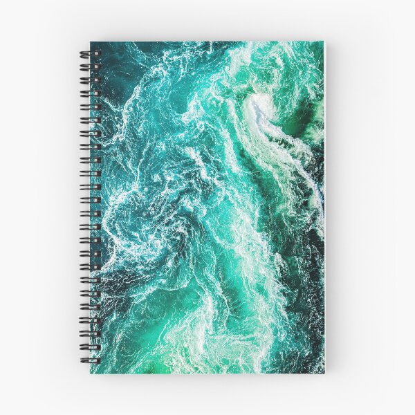 Item preview, Green Ocean Waves Top Down View designed and sold by Kleon Seo.
