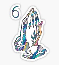 Holographic Hands Sticker