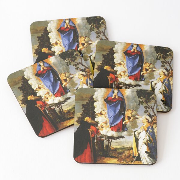 Item preview, Assumption of St Anthony and St Louis - Lorenzo Lotto -  c1506 designed and sold by CrankyOldDude.
