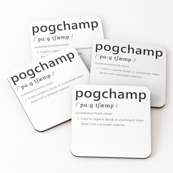 Item preview, Definition of pogchamp designed and sold by akkurato.