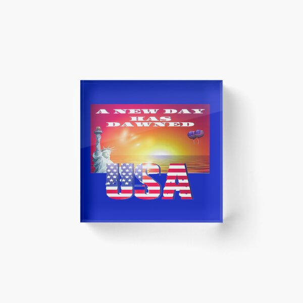 Item preview, A NEW DAY HAS DAWNED USA designed and sold by OliDesigns.