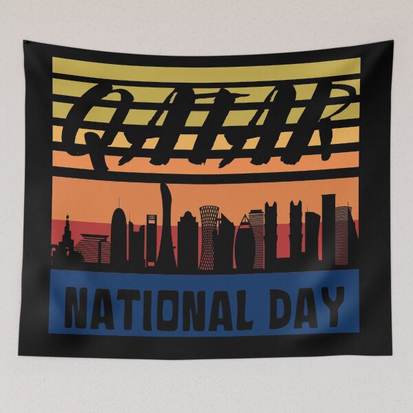 Item preview, QATAR NATIONAL DAY designed and sold by OneTimeEngineer.