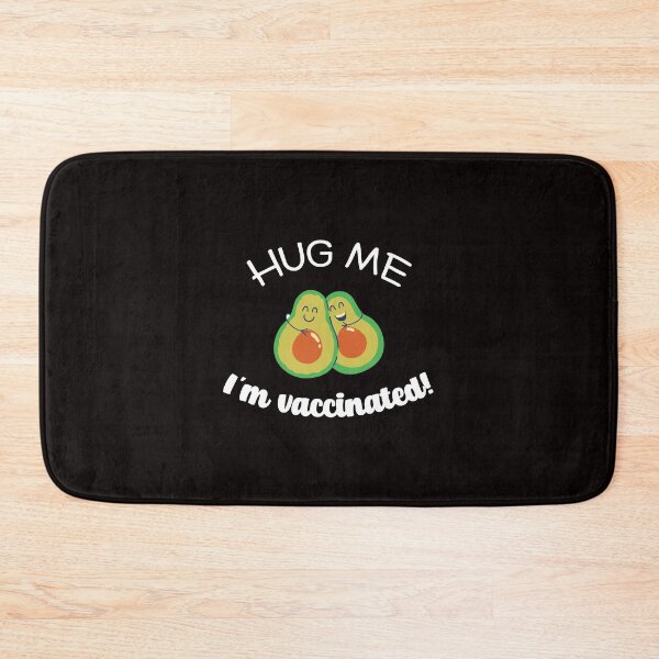 Item preview, Hug me Im vaccinated cuddling avocados designed and sold by twicetrader.