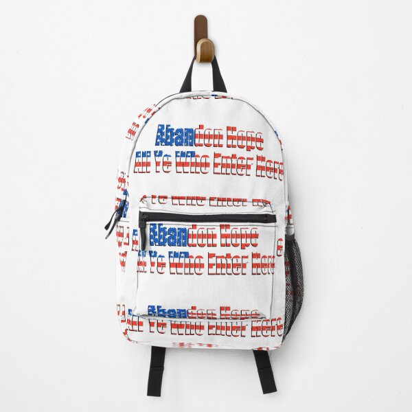 Item preview, Abandon Hope All Ye Who Enter Here - American Flag designed and sold by Warren Paul Harris.